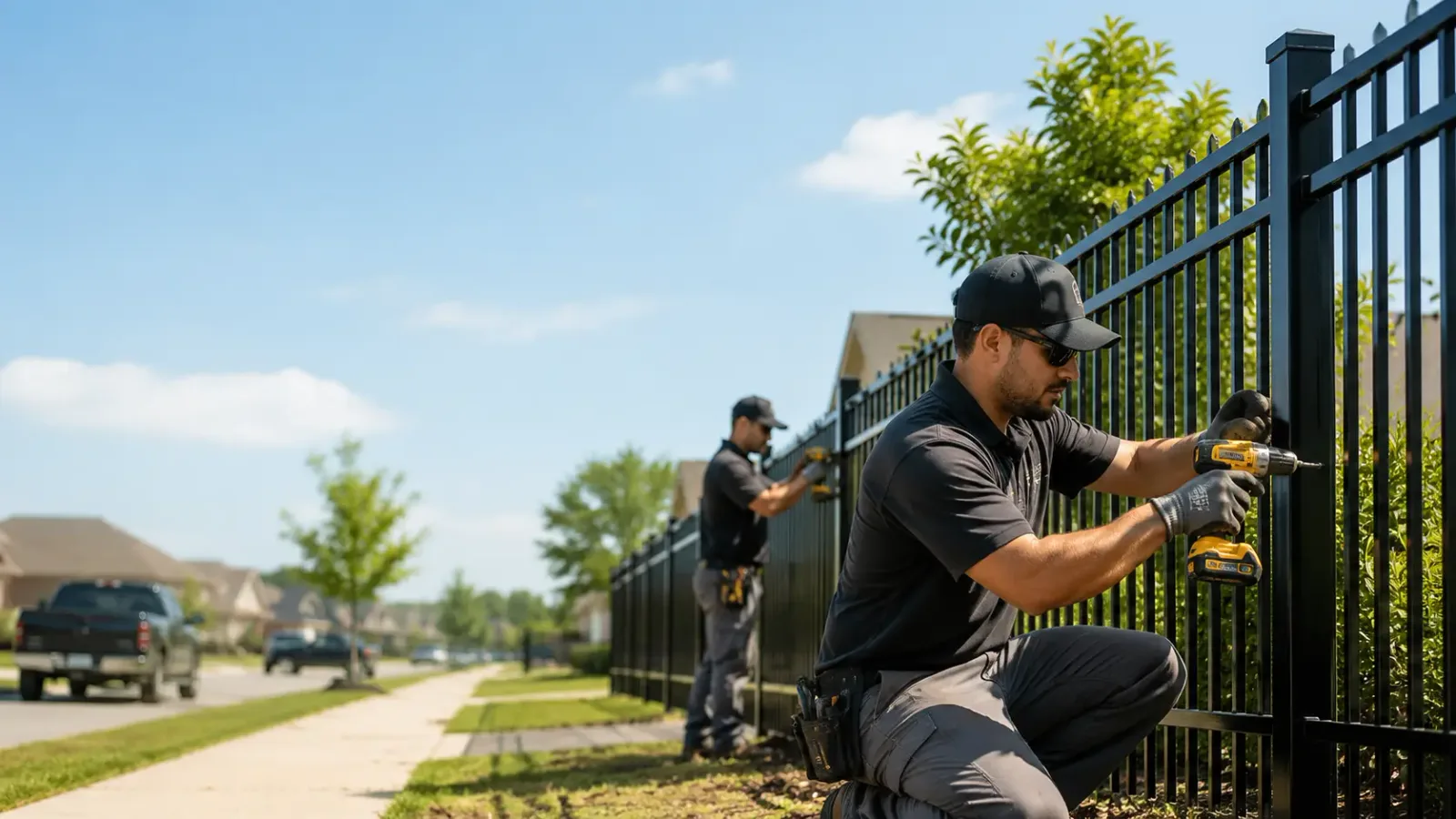 Metal Fence Installation in Marcus, IA